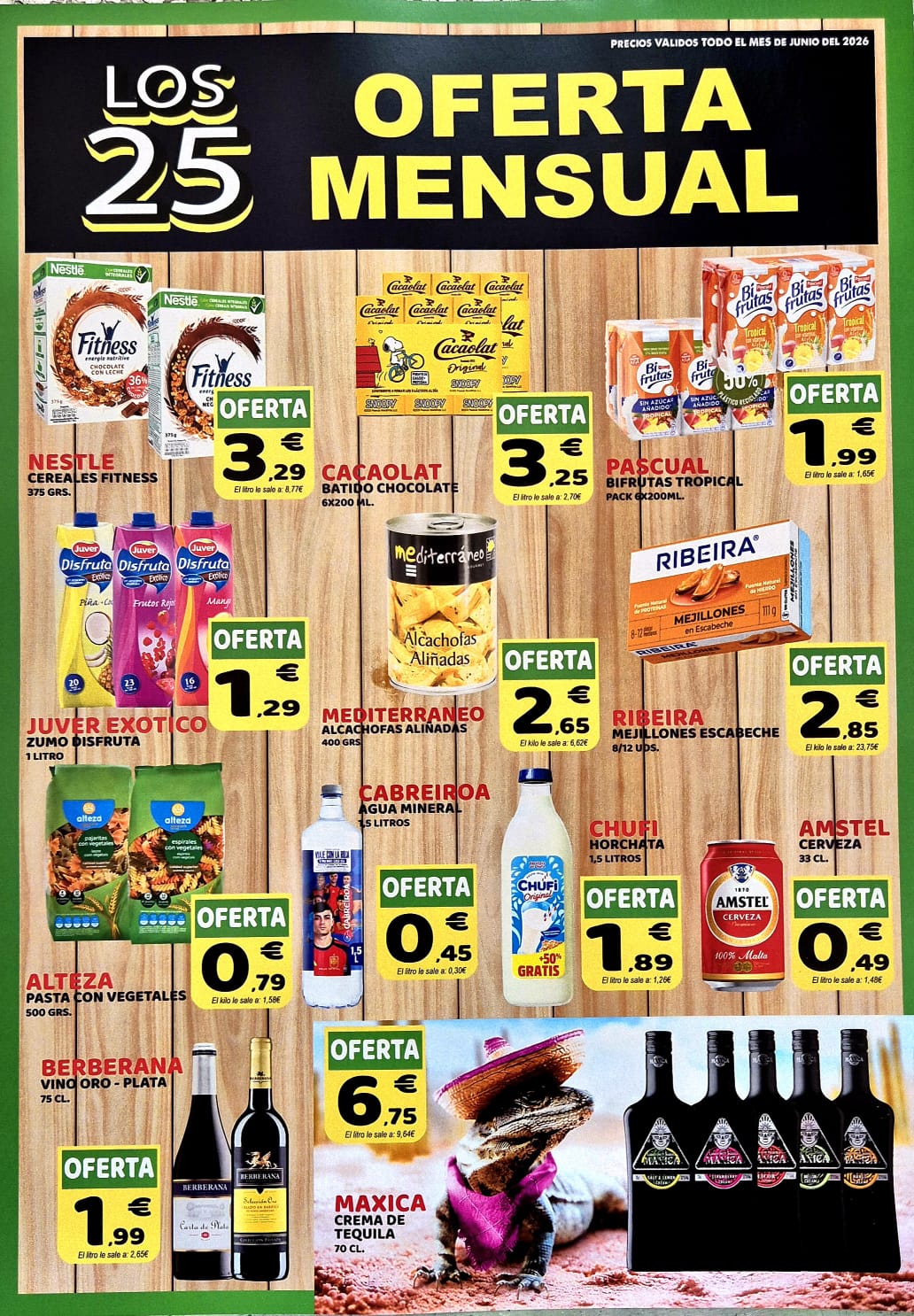 Oferta mensual — folleto junio 2026