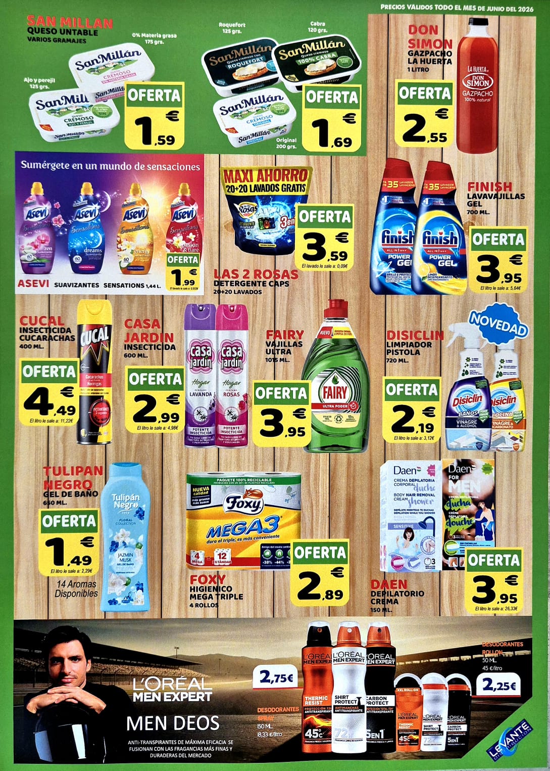 Oferta mensual — folleto junio 2026